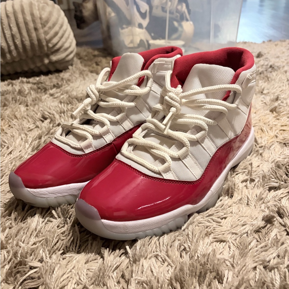 jordan 11 cherry red #jordan #new